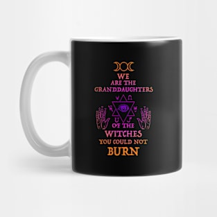 We Are The Granddaughters Of The Witches You Couldn'T Burn Mug